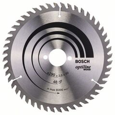 Bosch Tarcza pilarska 190x30x2,6mm 48z. OPTILINE WOOD - 2608641186