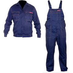 Lahti Pro Ubranie robocze bluza i spodnie granatowe r.XL 176cm - LPQK76XL