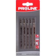 Pro-Line Brzeszczoty do wyrzynarki do drewna 75x2,5mm typ U(B) 5szt. 93402