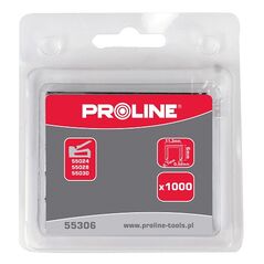 Pro-Line Zszywki hartowane typ A53 6mm 1000szt. - 55306