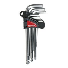 Pro-Line Zestaw kluczy imbusowych hex typ L 1,5-10mm z kulką 9szt. (48329)