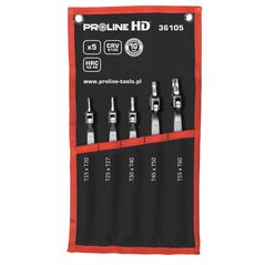 Pro-Line Zestaw kluczy trzpieniowych torx przegubowych T15-T60 5szt. (36105)
