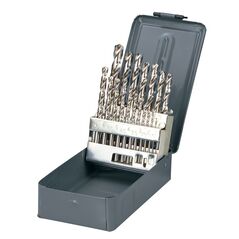 Wiertło Pro-Line do metalu HSS walcowe 1,5 2 7 4,5 4 5,5 5 1 3 2,5 3,5 6 10 6,5 7,5 8 8,5 9 9,5mm zestaw (77219)
