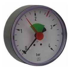 Afriso Manometr grzewczy RF 63 AX Ø=63mm 0-4bar 1/4" Kl. 2,5 - 63512
