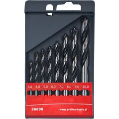 Wiertło Pro-Line do drewna kręte walcowe 4 5 6 10 8mm zestaw (26295)