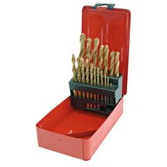 Wiertło Mega do metalu tytanowe walcowe 1,5 2 7 4,5 4 5,5 5 1 3 2,5 3,5 6 10 6,5 7,5 8 8,5 9 9,5mm zestaw (26719)