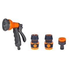 EPM Zraszacz pistoletowy 8-funkcyjny + 3 złączki - YM7502E