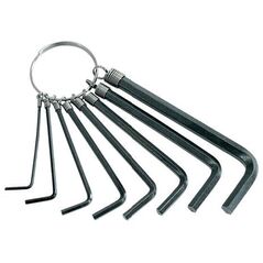 Mega Zestaw kluczy imbusowych hex typ L 2-10mm 8szt. (48018)