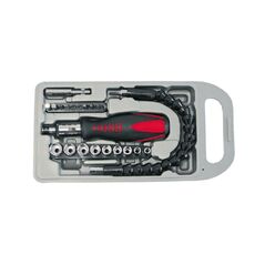 Pro-Line Wkrętak uniwersalny z grzechotką CrV zestaw 23el. - 10008