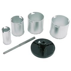 Artu Otwornice koronkowe z nasypem ze spieku wolframu zestaw 33-73mm (26426)