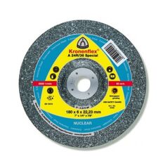 Klingspor Tarcza do szlifowania stali wypukła 125x6x22mm A24R/36 - 45027A