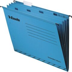 Esselte Skoroszyt zawieszany A4 z mechanizmem, A4, 10 sztuk, niebieski (93130)