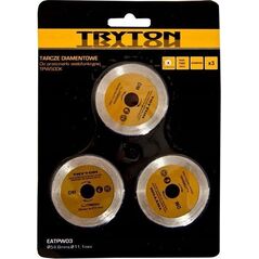 Tryton Zestaw tarcz diamentowych 54,8x11,1mm do TPW500K 3szt. - EATPW03