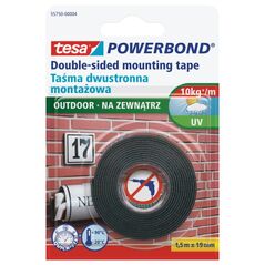 Tesa Taśma dwustronna montażowa Powerbond na zewnątrz 1,5m 19mm (H5575004)