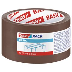 Tesa Taśma pakowa BASIC brązowa 50m 48mm H5857300
