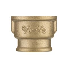 Invena Mufa mosiężna redukcyjna gwint wewn. 1x1/2" - ZM-09-252