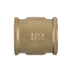 Invena Mufa mosiężna gwint wewn. 1/2" - ZM-04-015