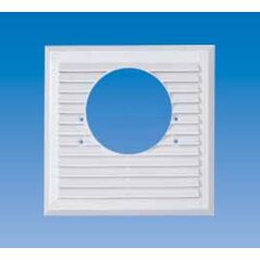 Maxpol Kratka do pochłaniacza 215x215mm fi100mm biała (117)