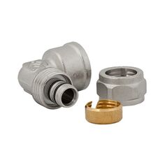 Invena Kolano z gwintem wewnętrznym 1/2\\" x16x2mm - PA-06-002