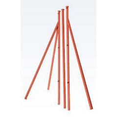 Słupek ogrodzeniowy rura Fi42mmx2mm 1,5m