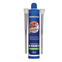 Rawlplug Kotwa wklejana poliestrowa bez styrenu do betonu 300mL 10szt. - R-KEM-II-300
