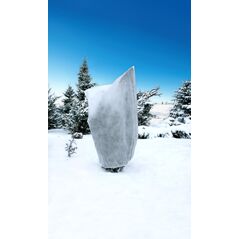 Kaptur ochronny 80x120cm agrowłóknina 50g/m2 biały wiązany 2szt.