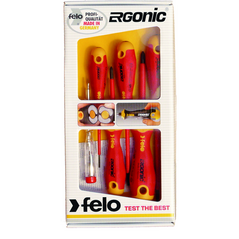 Felo Zestaw wkrętaków izolowanych ERGONIC 6szt. - FL41396398