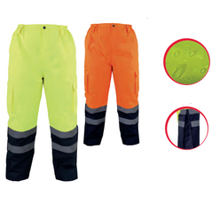 Lahti Pro Spodnie zimowe do pasa ostrzegawcze rozmiar XXXL pomarańczowe (L4100106)