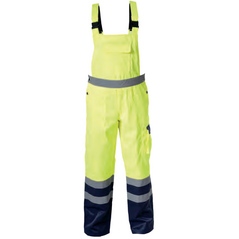 Lahti Pro Spodnie ogrodniczki ostrzegawcze letnie rozmiar XL żółte (L4110504)