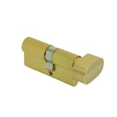 Gerda Wkładka mosiężna bębenkowa z gałką 30/30mm 3 klucze (0WKE1G03030.98030P)