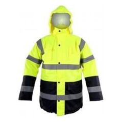 Lahti Pro Kurtka ostrzegawcza żółta ocieplana XL (L4090704)