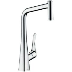 Bateria kuchenna Hansgrohe Metris stojąca chrom (14820000)