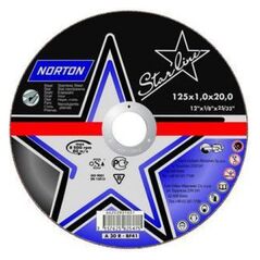 Norton Clipper Tarcza do ciecia Starline Metal A30P-BF41 125 x 22,23 x 2,5mm (66252837250)