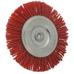Geko Szczotka tarczowa trzpieniowa drut nylon 75mm (G00638)