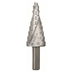 Wiertło Bosch stopniowe walcowe 4 6 10 12 14 16 8 18 20mm  (2608597519)