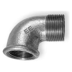 Odlewnia Zawiercie Kolano nakrętno-wkrętne 90° A4 1 x 3/4" czarne