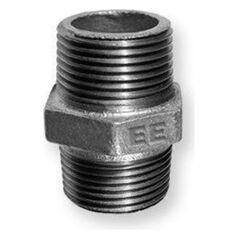 Odlewnia Zawiercie Złączka wkrętna równoprzelotowa 5/4" czarna