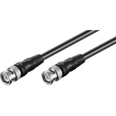Kabel Goobay BNC - BNC 2m czarny (50086)