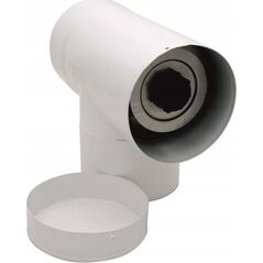 SpiroFlex 60X100 TRÓJNIK Z/DEK.90°SX-TDNV60/100TDB - SX-TDNV60/100TDB