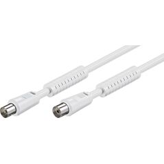 Kabel Goobay Antenowy 20m biały (50125)