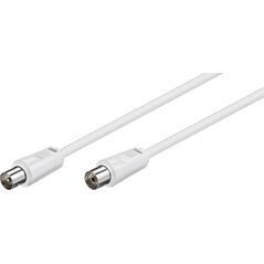 Kabel Goobay Antenowy 15m biały (11515)