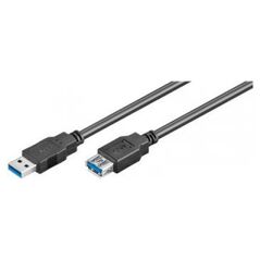 Kabel USB Goobay USB-A - USB-A 3 m Czarny (93999)