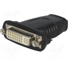 Adapter AV Goobay HDMI - DVI-I czarny (60752)