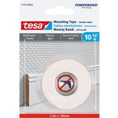 Tesa Taśma montażowa do tapet i tynku 19mm x 1,5m (H7774202)