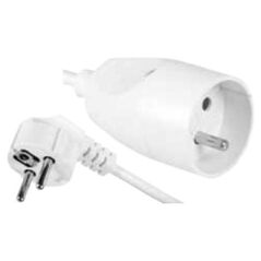 Jonex Przedłużacz z 1 gniazdem z/u 10A OMY 3 x 1mm biały 5m (PS-171)