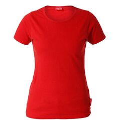 Lahti Pro Koszulka T-Shirt damska czerwona rozmiar XL (L4021104)