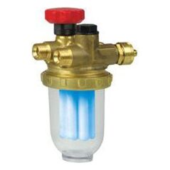 Afriso Filtr olejowy jednorurowy z powrotem R 500 Si z wkładem plastikowym 210L/h (20281)