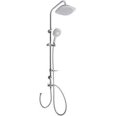 Zestaw prysznicowy Invena Elea z deszczownicą chrom (AU-82-001)
