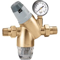 Caleffi Regulator ciśnienia z wymiennym wkładem z manometrem 1" (535161)