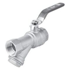 Perfexim Zawór kulowy wodny WW DN25 z filtrem typ ciężki PHA-006 G1 WW PN30 DN25 (01-006-0250-000)